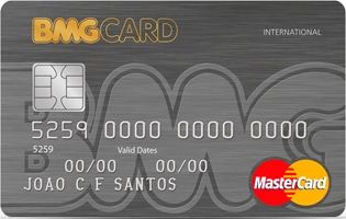 Imagem do cartão de crédito do BMG
